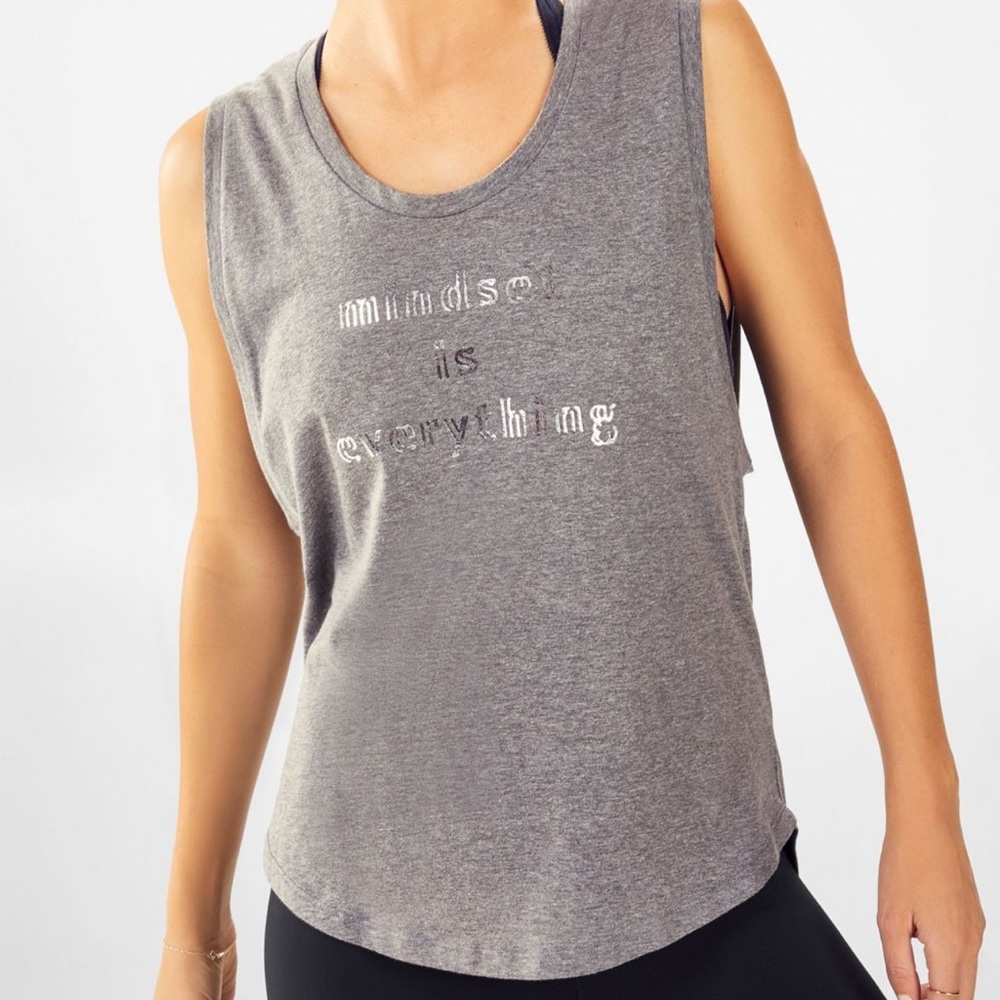 Fabletics “Mindset is Everything” Muscle Tank
